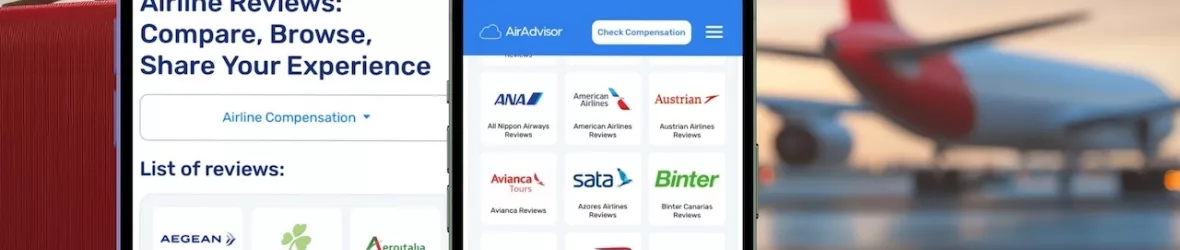 AirAdvisor: recensioni delle compagnie aeree per i problemi di volo