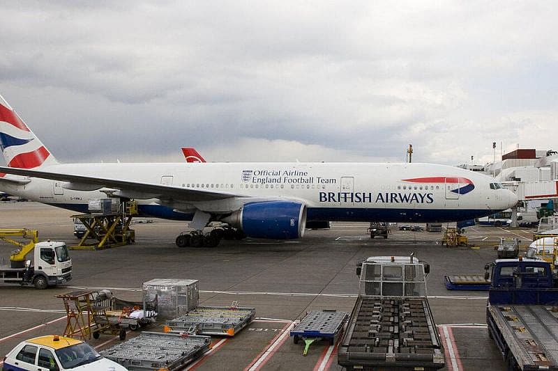 Voo cancelado no aeroporto de Heathrow