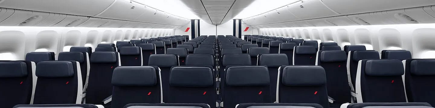 Air France Economy cabin