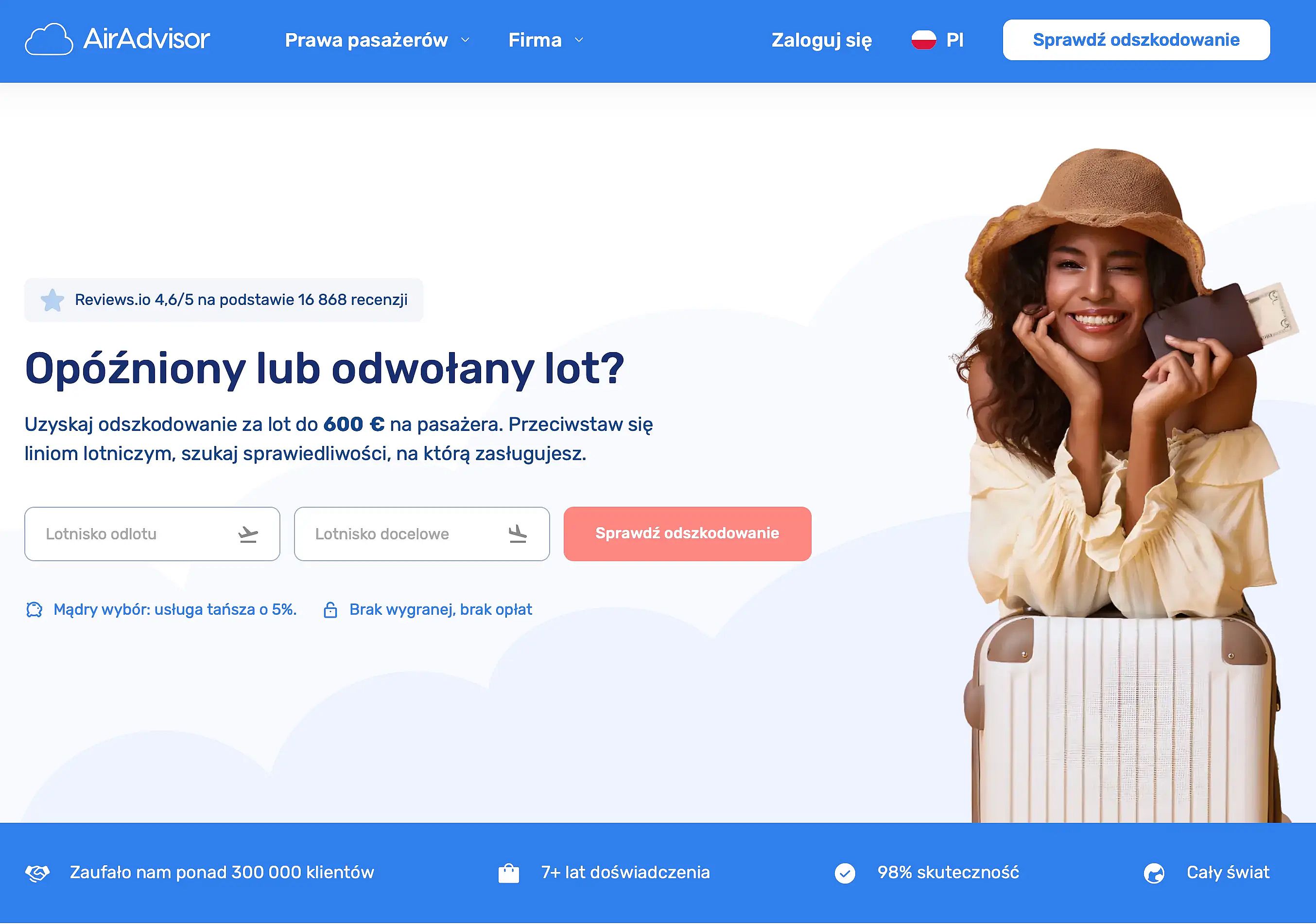 AirAdvisor - Najlepsi eksperci ds. wynagrodzeń w liniach lotniczych