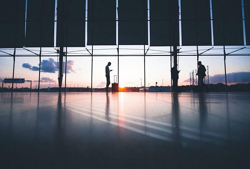 Am Flughafen Entsch&auml;digung bei Streik von Fluglotsen erhalten
