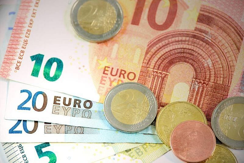 Banconote e monete della zona Euro