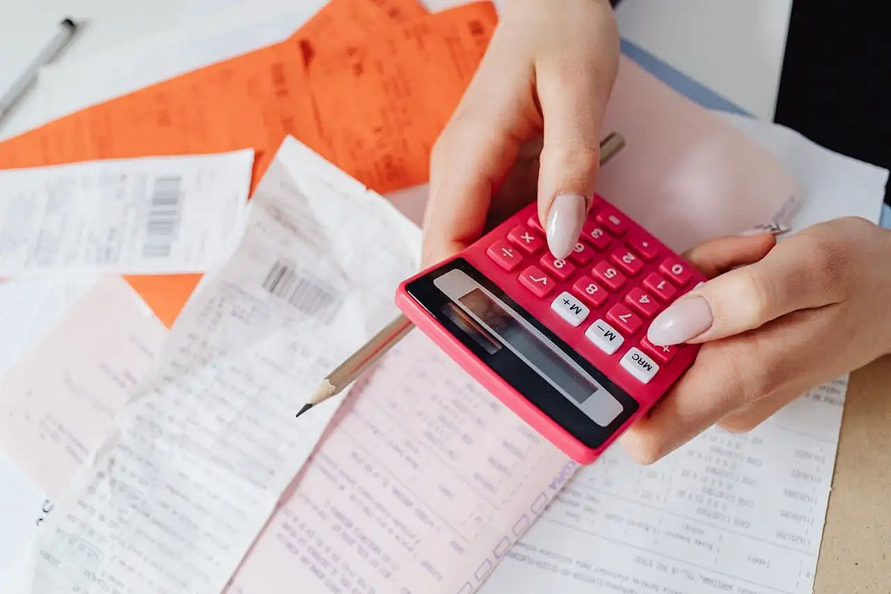 Calculating your total Delta reimbursement from many receipts