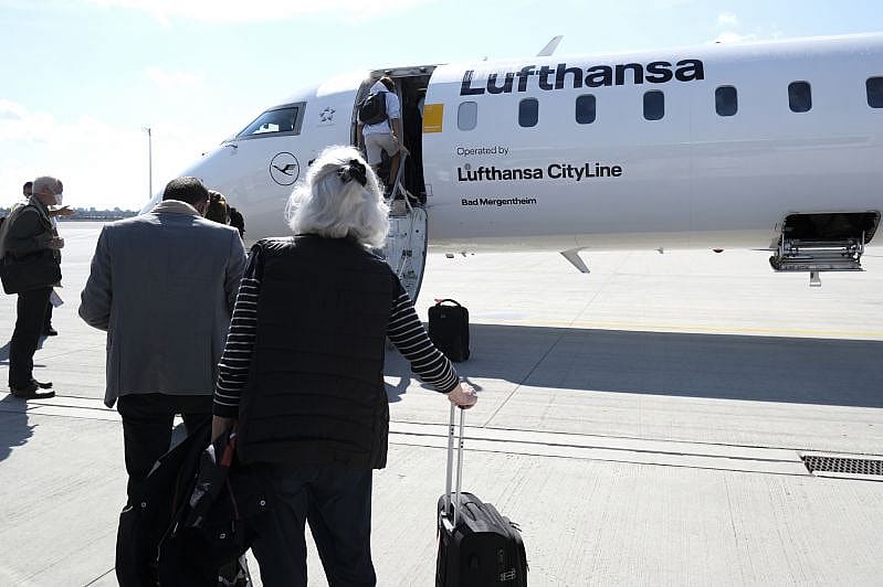 Bevor der Flug annulliert wurde