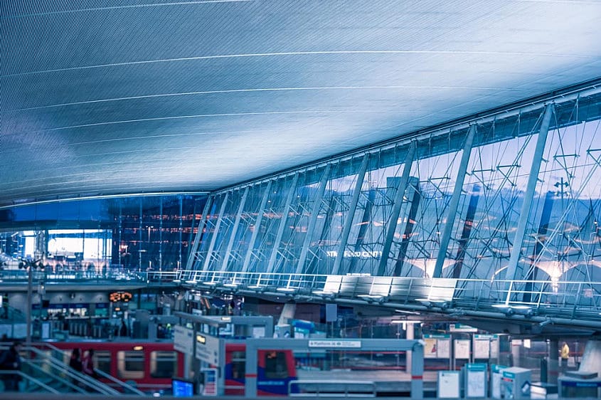 El tren y c&oacute;mo ir del Aeropuerto de Bruselas al centro