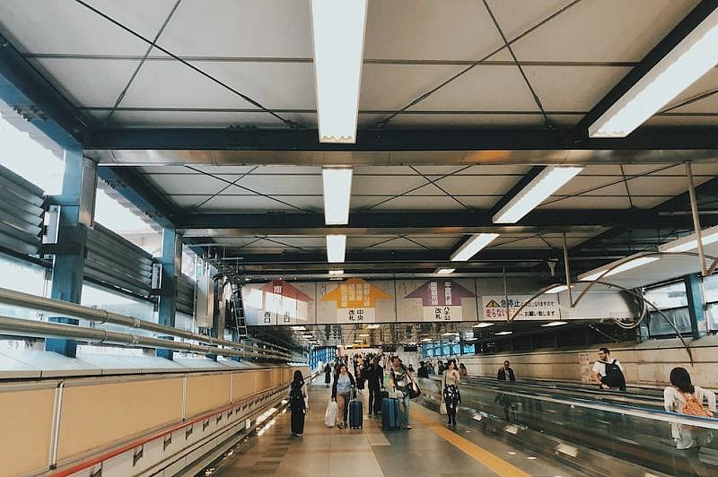 Flughafen-Gate