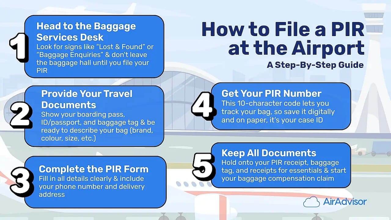 How to File a PIR at a UK Airport (Step-by-StepREV Guide)