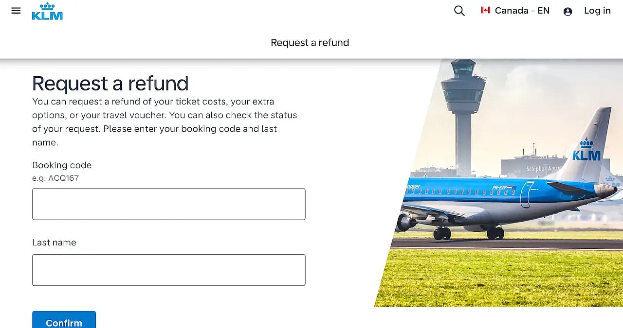 KLM Refunds