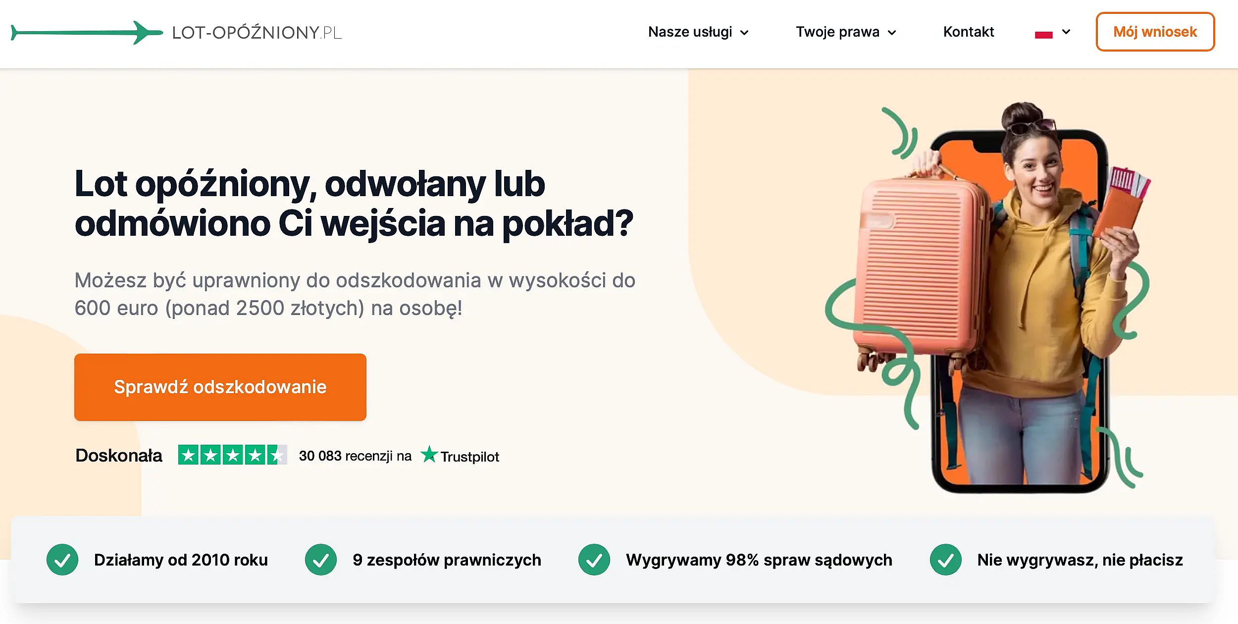 LotOp&oacute;źniony.pl - wysokie koszty obsługi i średnie oceny klient&oacute;w