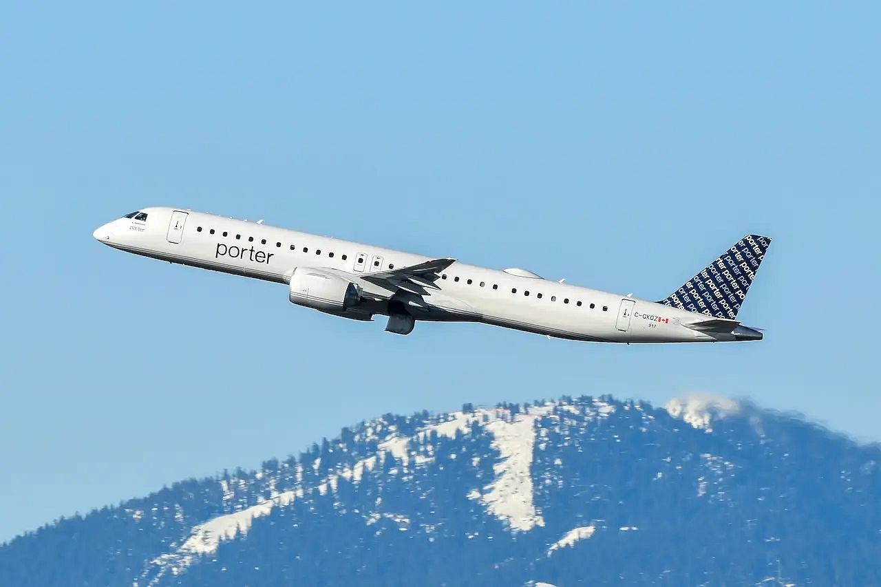 Porter is one of the big airlines in Canada
