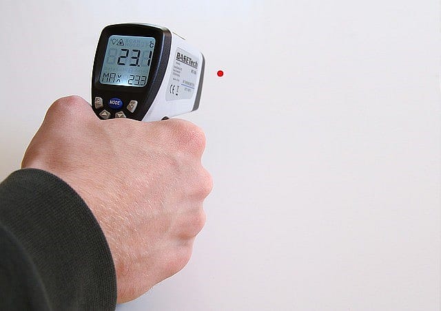 Un thermom&egrave;tre