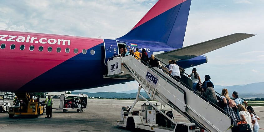 Ka&scaron;njenje leta Wizz Air-a