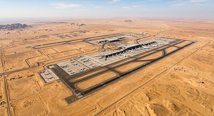 King Fahd International lufthavn i &oslash;rkenen
