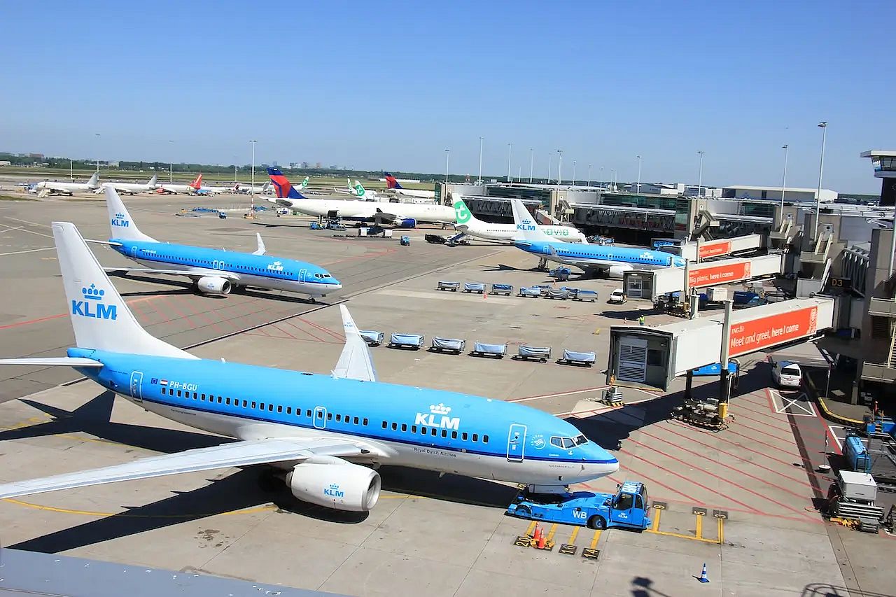 KLM canceled flight