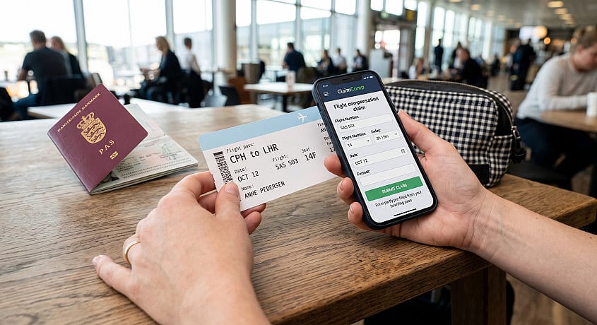 Dokumenter til kompensationskrav