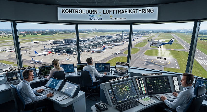Kontrolt&aring;rn til lufttrafikstyring