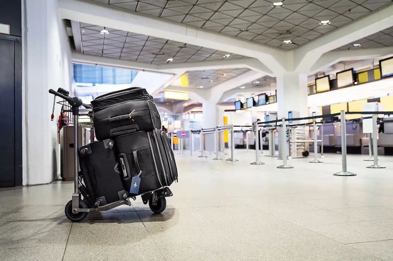 lost baggage at airport