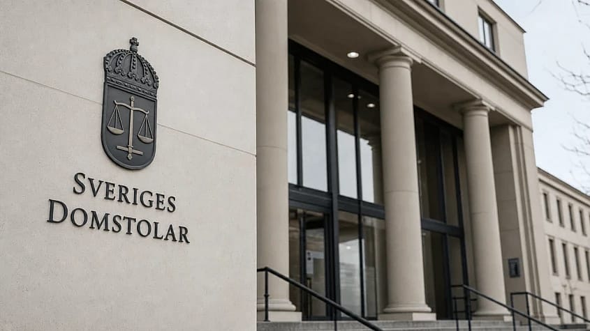Sveriges domstolar f&ouml;r r&auml;ttslig pr&ouml;vning