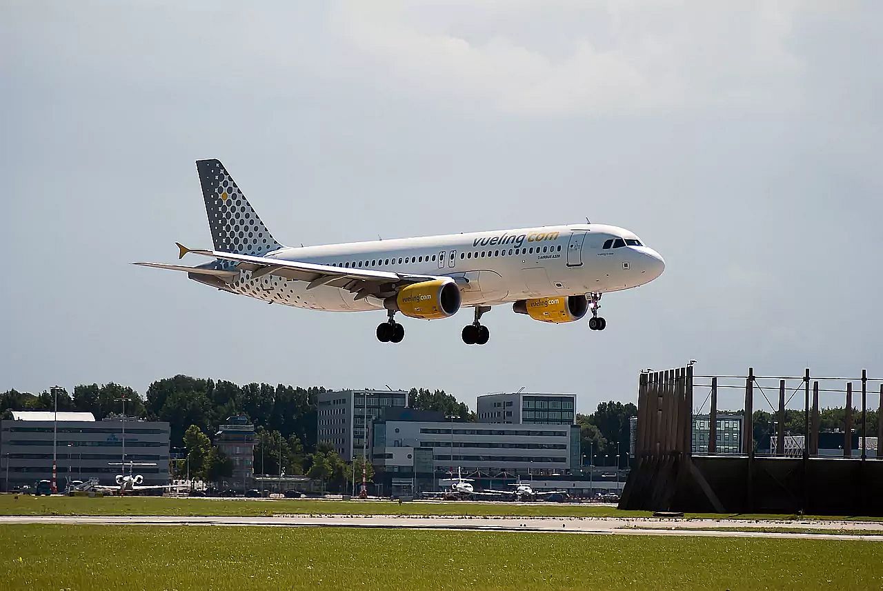 Versp&auml;teter Flug bei Vueling