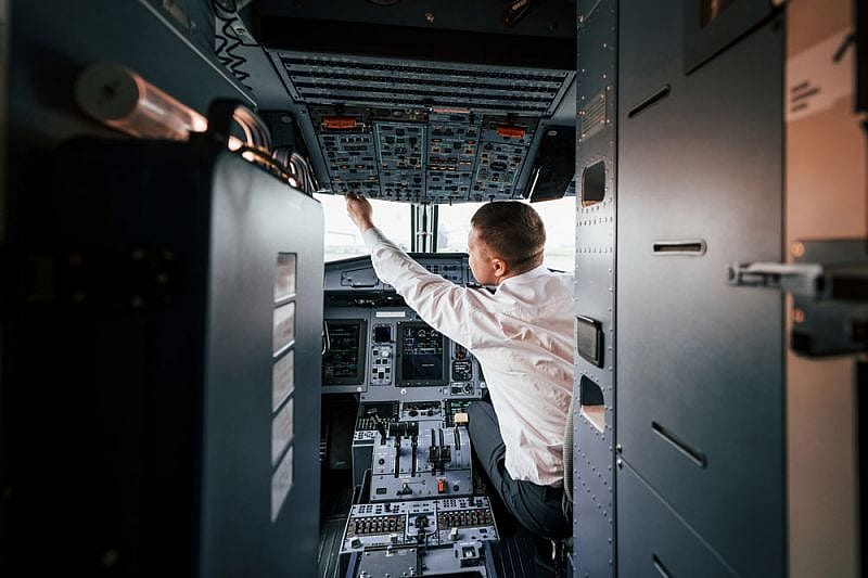 Cockpit of the world&rsquo;s longest flight