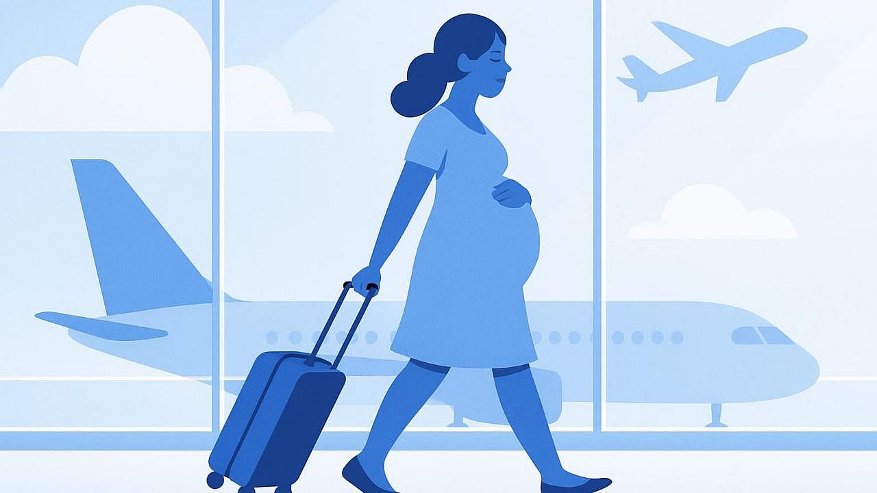 Fly gravid: regler, uker og sikkerhetstips