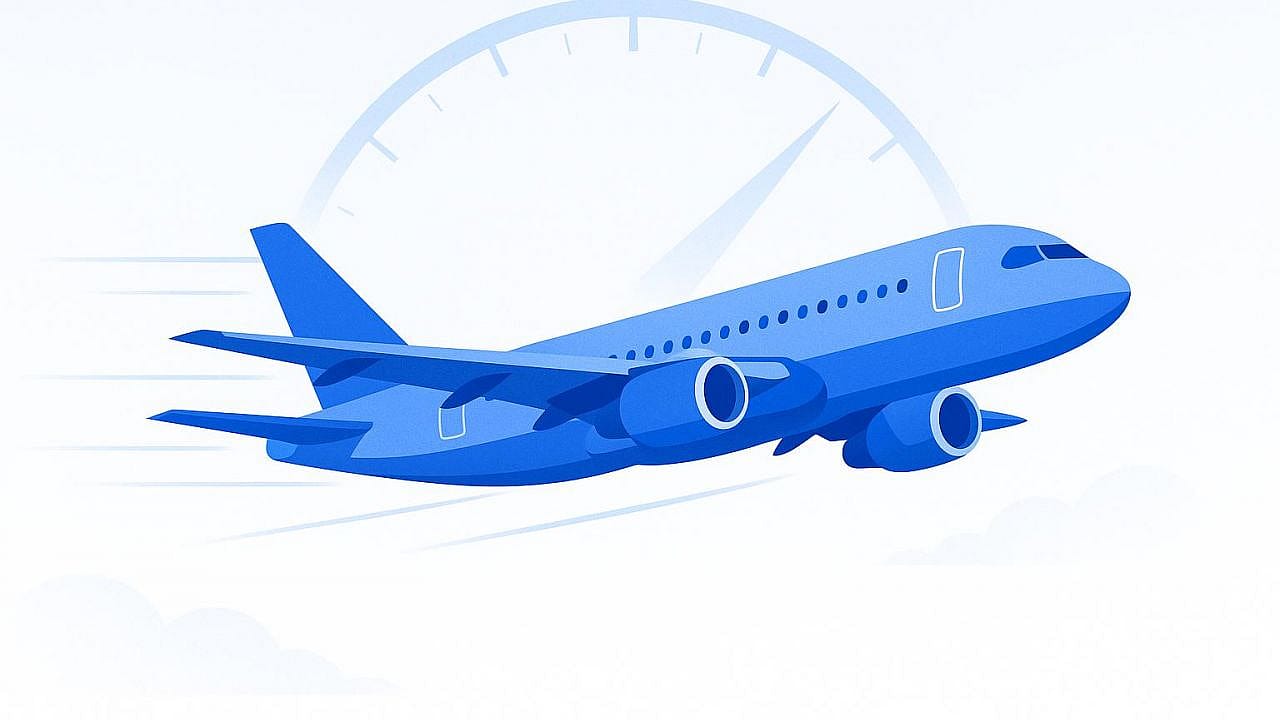 Koliko brzo leti avion