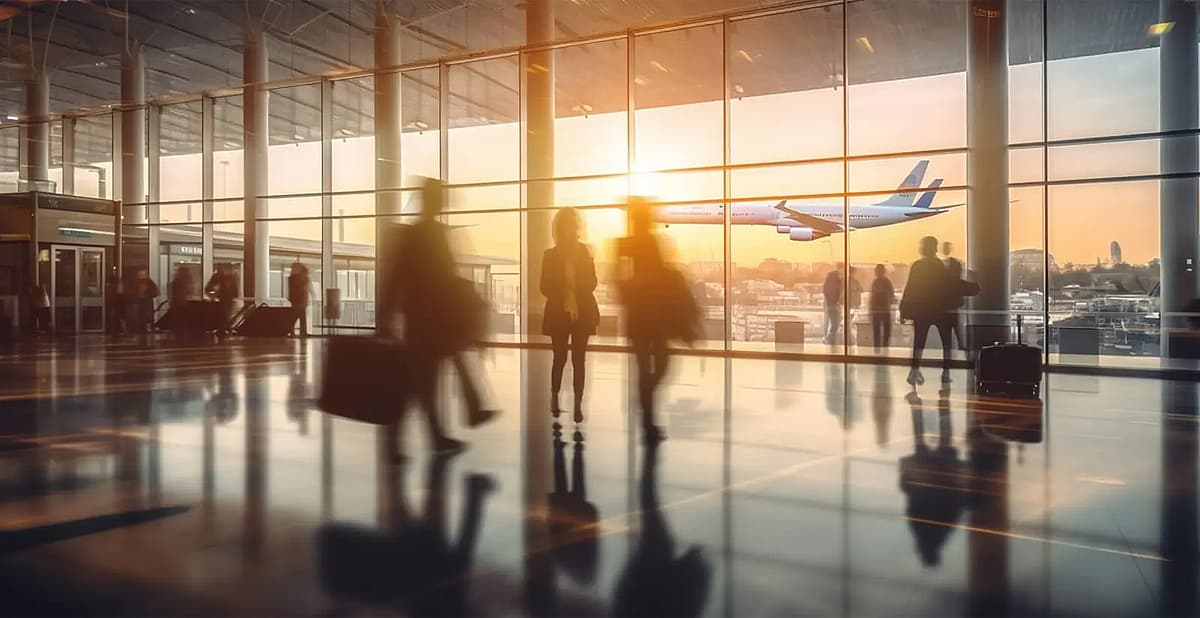 clădirea aeroportului terminal internațional
