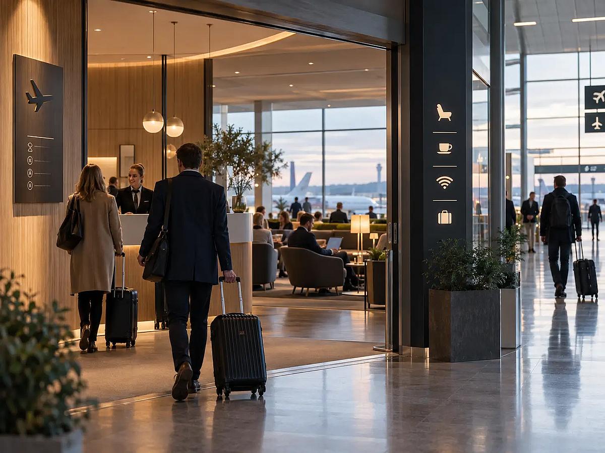 tilgang til flyplasslounger i Skandinavia