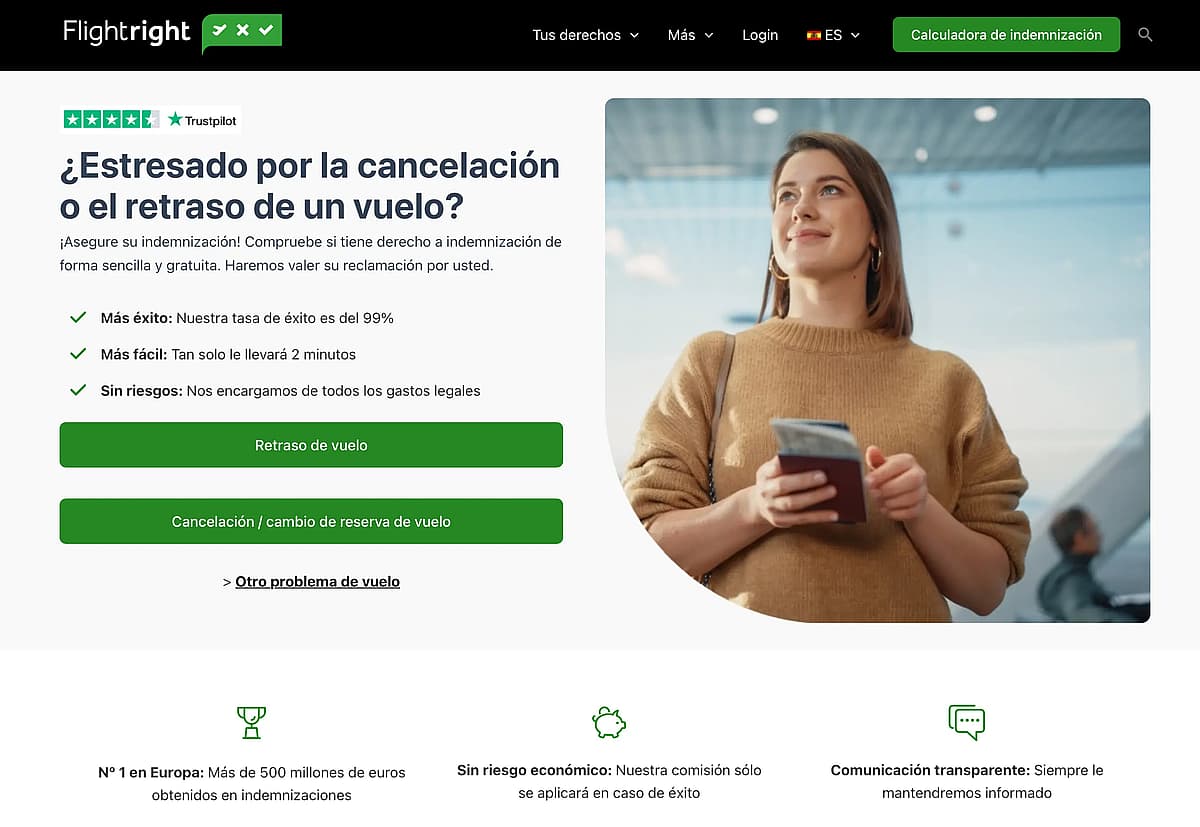 Flightright es una de las mejores empresas de reclamaci&oacute;n de vuelos
