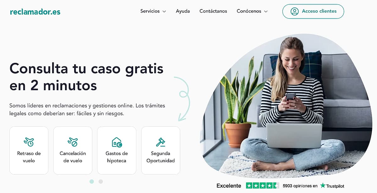 Reclamador es una de las mejores empresas de reclamaci&oacute;n de vuelos