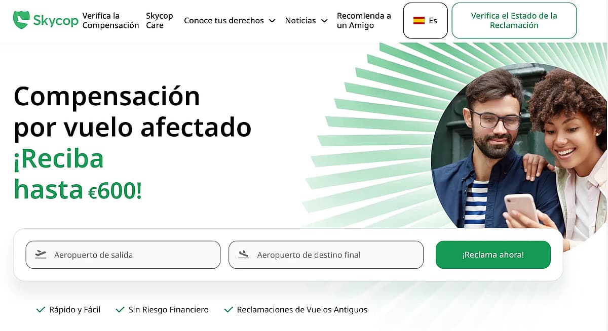 Skycop es una de las mejores empresas de reclamaci&oacute;n de vuelos