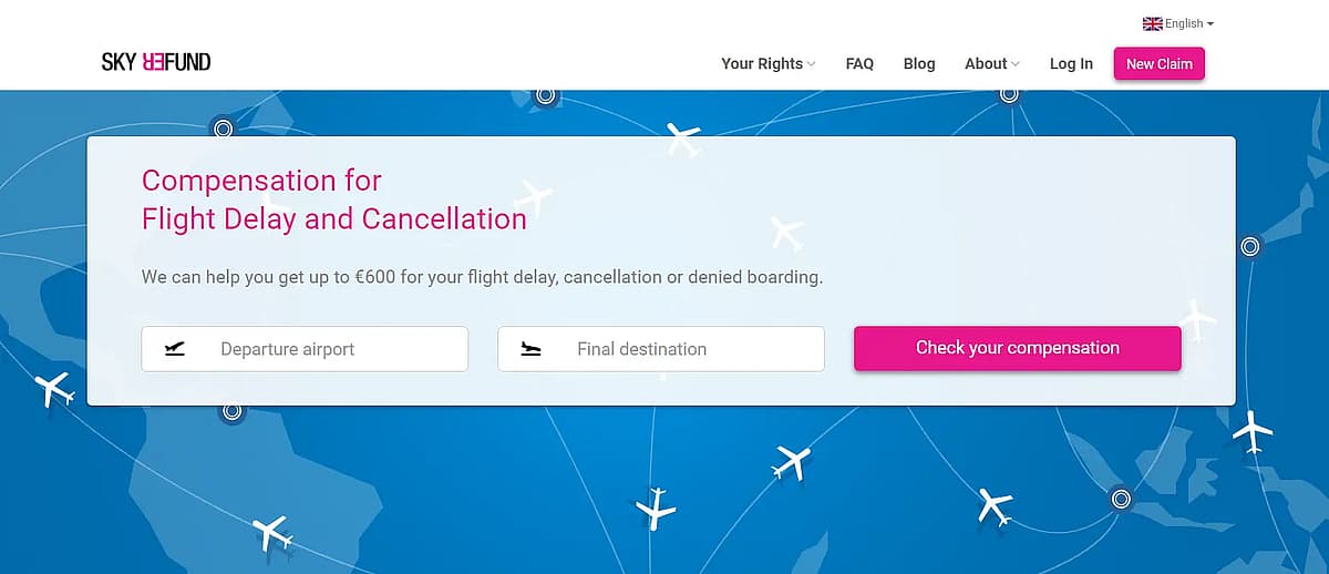 SkyRefund is among the top flight delay compensation companies