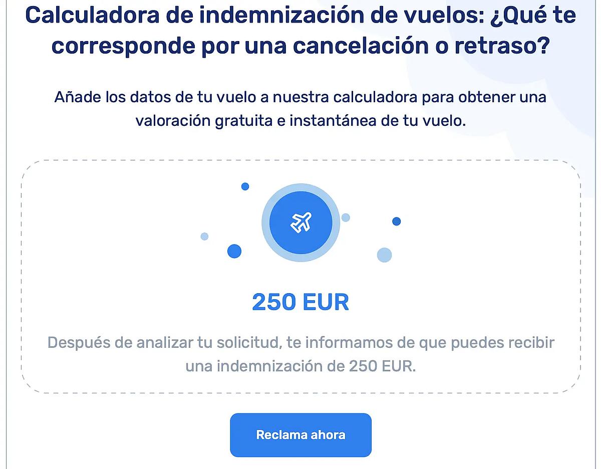 Paso 2. Calculadora de indemnizaci&oacute;n de vuelo