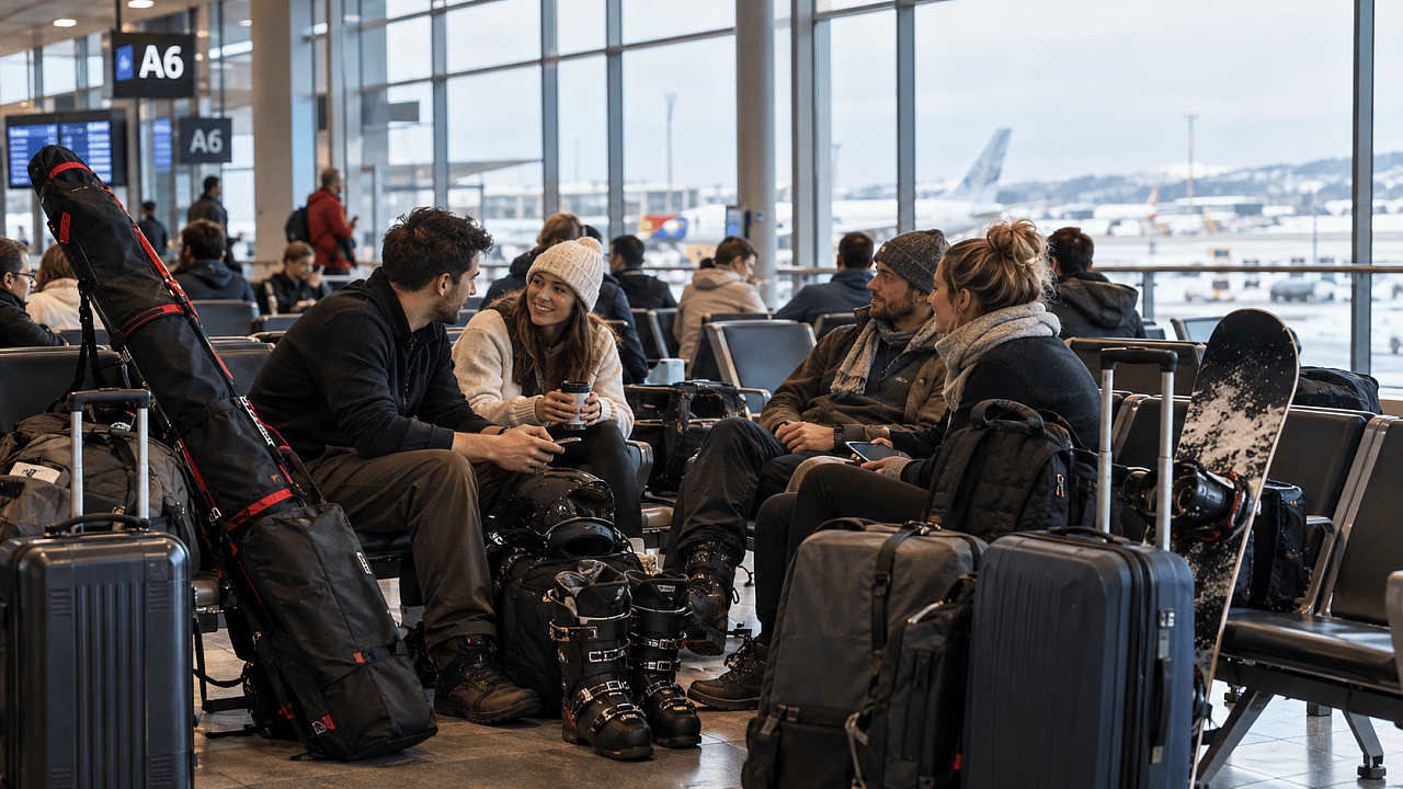Skijanje u Austriji i Francuskoj avionom: aerodromi, ski-oprema i prava putnika