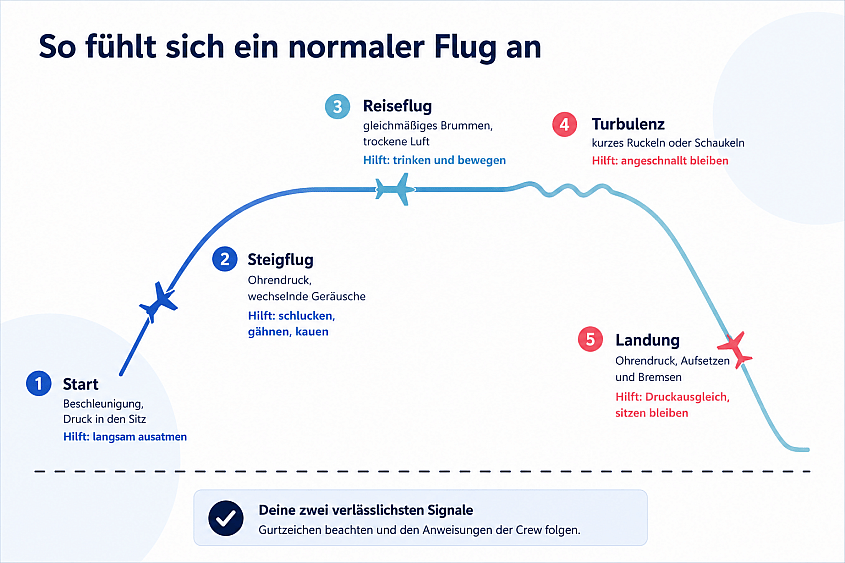 So f&uuml;hlt sich ein normaler Flug an